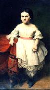 Johann Koler Portrait of the Daughter of Nikolai Petrovitsch Semjonov Spain oil painting artist